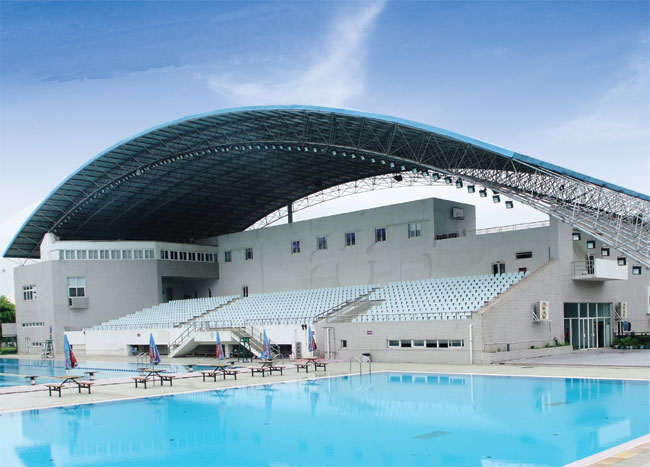 金坛游泳馆网架